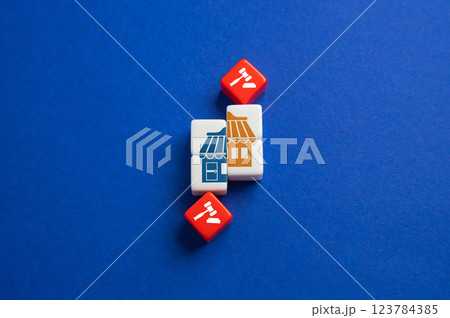 Separation of business through litigation. Asset separation, ownership disputes, and legal battles over financial interests. Property evaluations, profit distribution, and contract reviews. 123784385