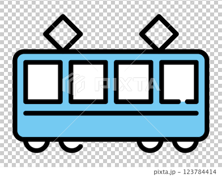 Train icon Train icon 123784414