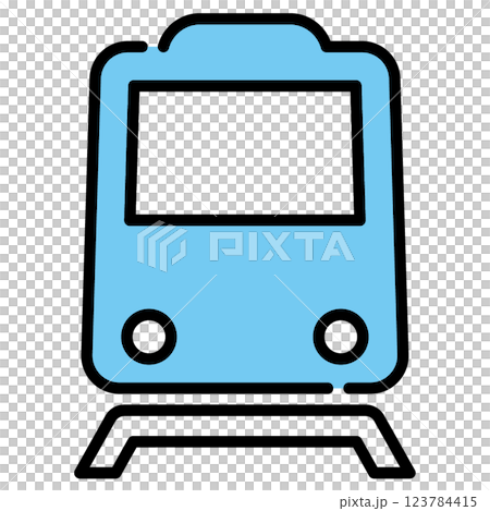 火車圖標 123784415