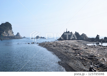 間元海峡の風景 123785046