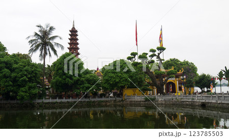 ベトナム　ハノイ　チャンクオック寺（鎮国寺）　2024年5月 123785503