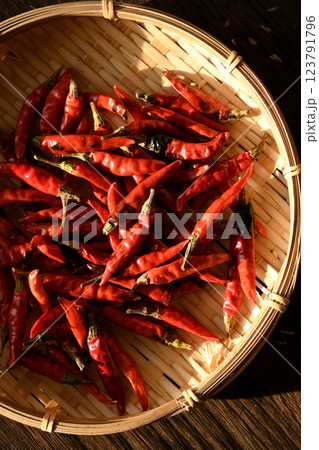 唐辛子 鷹の爪 唐辛子 鷹の爪 123791796