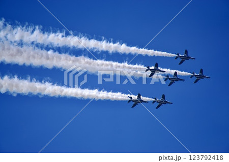 ブルーインパルス、ポイントスター ブルーインパルス、ポイントスター 123792418