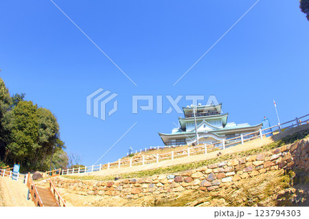 [愛知県]小牧市にある小牧山城 123794303