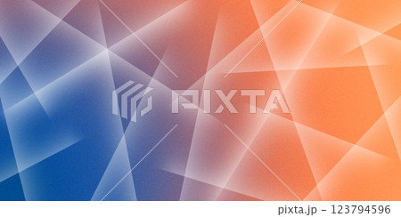 Abstract bright background with geometric lines in blue and orange hue. Abstract bright background with geometric lines in blue and orange hue. 123794596