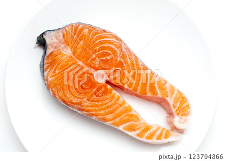 Fresh Salmon 123794866