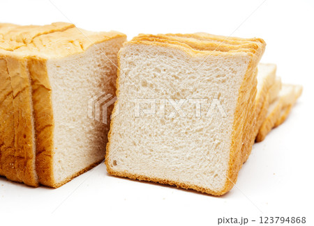 soft white bread 123794868