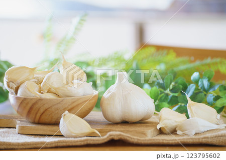 ニンニク 123795602