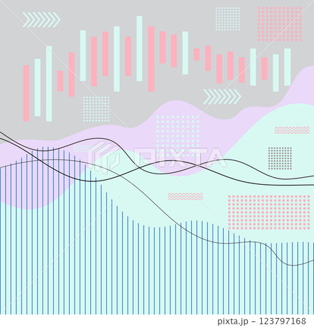 Vector Graphs, diagrams, parabolas, geometric shapes for presentation. Analysis data background. Business finance graphic chart. Concept template for growth, marketing Vector Graphs, diagrams, parabolas, geometric shapes for presentation. Analysis data background. Business finance graphic chart. Concept template for growth, marketing 123797168