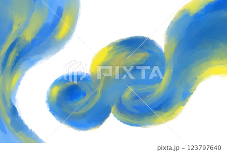 night starry sky element stars moon cloud watercolor painting artistic texture 123797640