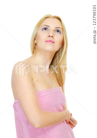 in a pink tone in a pink tone 123798101