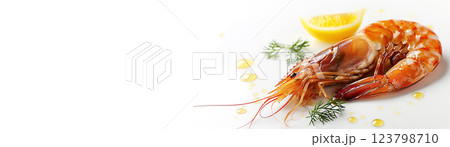 Shrimp boiled in bulk, white background isolate. Sea orange food, culinary ingredient shellfish. Shrimp boiled in bulk, white background isolate. Sea orange food, culinary ingredient shellfish. 123798710