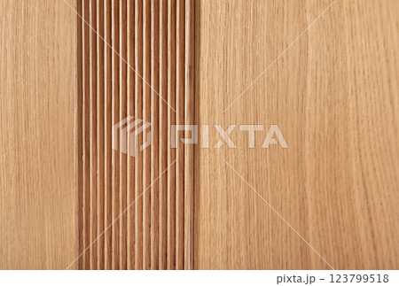 Hinge of wooden door 123799518