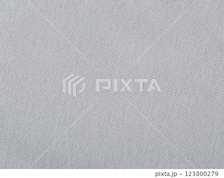 Reverse side of the fabric. High-quality clothes. Texture, background is grey. 123800279