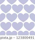 Blue hearts seamless pattern. Vector illustration 123800491