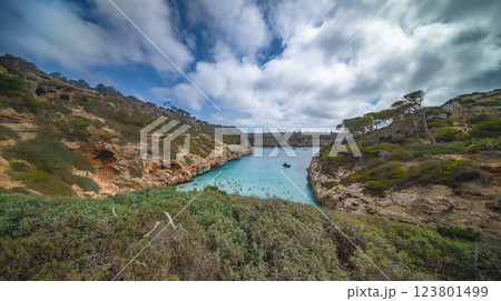 Cala Del Moro, Spain 123801499