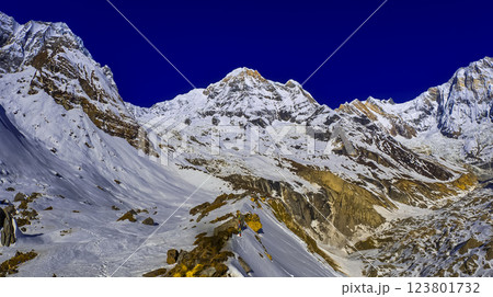 Annapurna Range, Himalaya Annapurna Range, Himalaya 123801732