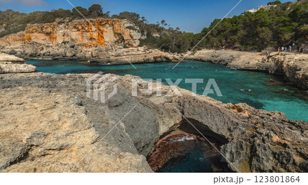 Cala S'Almunia, Spain 123801864