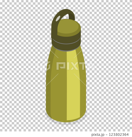 3D Isometric Flat  Illustration of Millitary Collection. Item 2 123802364