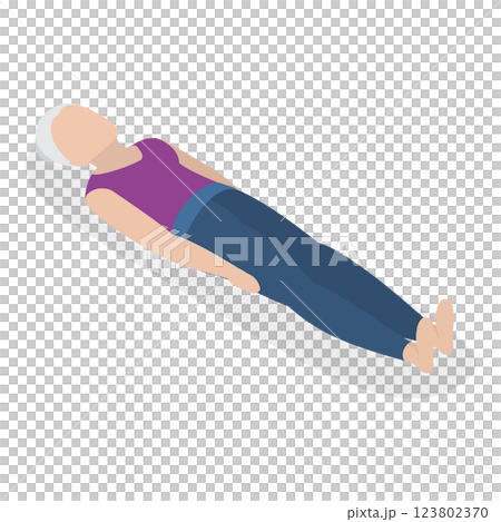 3D Isometric Flat Illustration of Chakra Systems. Item 12 3D Isometric Flat Illustration of Chakra Systems. Item 12 123802370