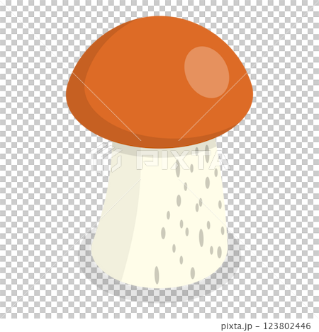 3D Isometric Flat  Set of Mushrooms. Item 2 123802446