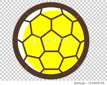 シンプルなハンドボールのアイコン/ベクターイラスト素材(背景透明) シンプルなハンドボールのアイコン/ベクターイラスト素材(背景透明) 123804138