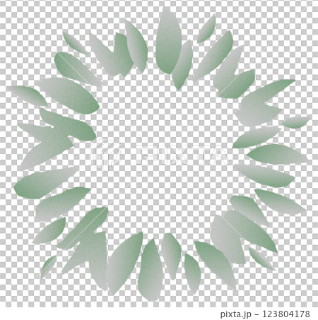 水彩風格手繪向量插圖的月桂花環 123804178