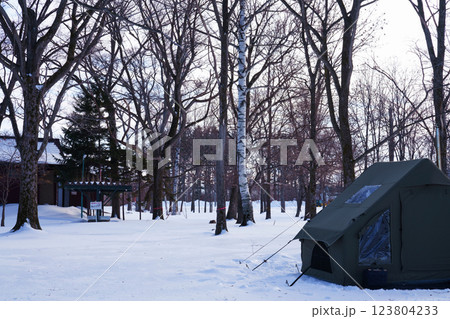 冬キャンプ 123804233