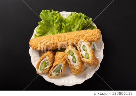 豚アスパラチーズカツ 123806115