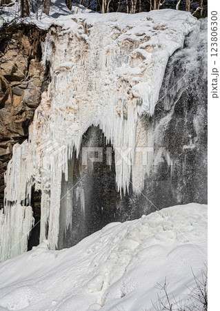 北海道　札幌市　アシリベツの滝 123806300