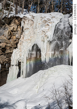 北海道　札幌市　アシリベツの滝 123806301
