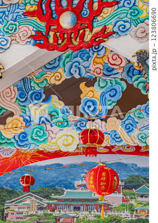 フィリピン　セブ　セブ道教寺院 123806690
