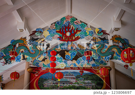 フィリピン　セブ　セブ道教寺院 123806697