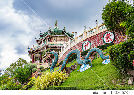 フィリピン　セブ　セブ道教寺院 123806705