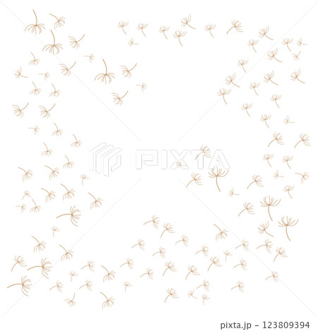 dandelion logo concept wallpaper background design illustration dandelion plant template flying 123809394