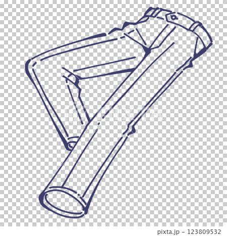 休閒褲的插圖 123809532