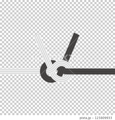 水引黑白 123809933