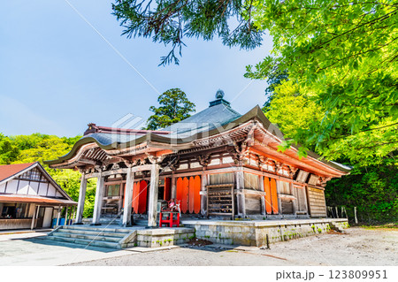 鳥取 大山寺 本堂 鳥取 大山寺 本堂 123809951