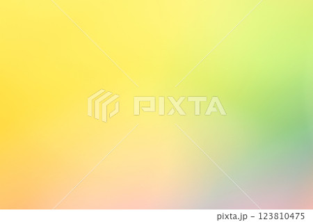 カラフルでファンタジー　光の反射による円形・曲線　抽象的背景 123810475