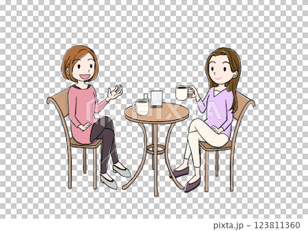 咖啡館裡的談話 123811360