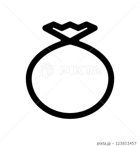 袋のアイコンイラスト 123811457