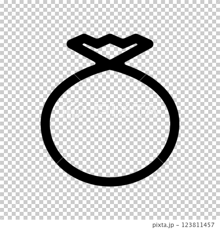 袋のアイコンイラスト 123811457