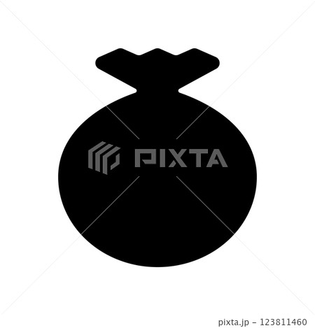 袋のアイコンイラスト 袋のアイコンイラスト 123811460