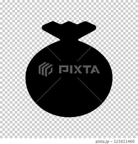 袋のアイコンイラスト 袋のアイコンイラスト 123811460
