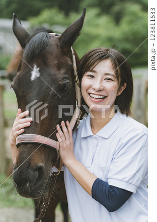 involved with horses 123811633