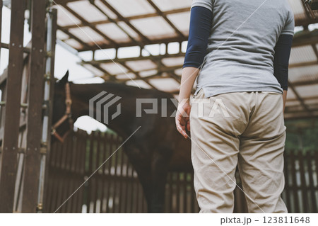 involved with horses involved with horses 123811648