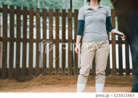 involved with horses 123811663