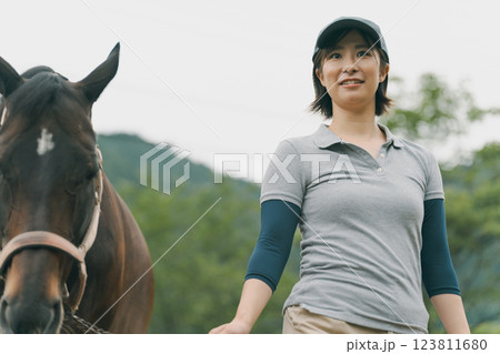 involved with horses 123811680