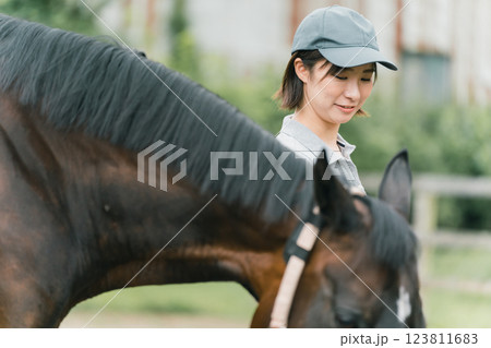 involved with horses involved with horses 123811683