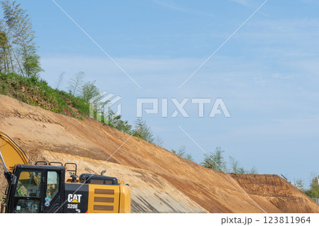 法面工事 123811964